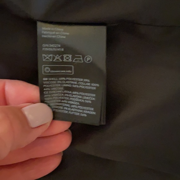 H&M black woman’s jacket size 10 - Picture 4 of 4